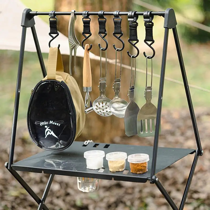 11-Piece Camping Kitchen Set – Portable Cooking Utensils with Organizer Bag for Outdoor Cooking, BBQ & Picnic| Hike This Supply