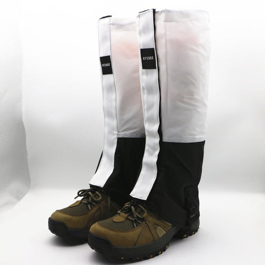 Heavy Duty Leg Gaiters for Hiking, Snowshoeing & Hunting - Waterproof Protection