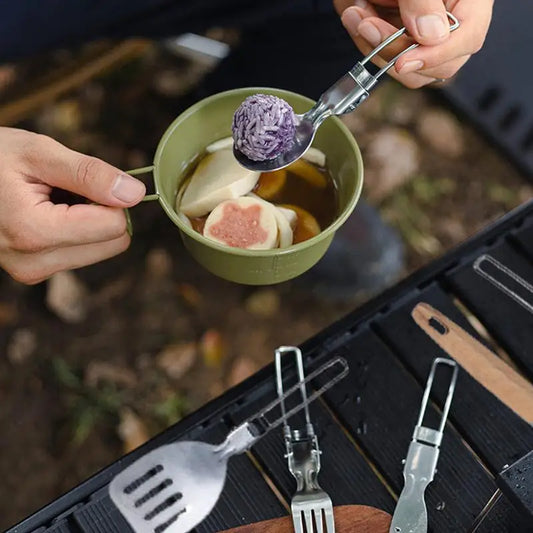 11-Piece Camping Kitchen Set – Portable Cooking Utensils with Organizer Bag for Outdoor Cooking, BBQ & Picnic| Hike This Supply