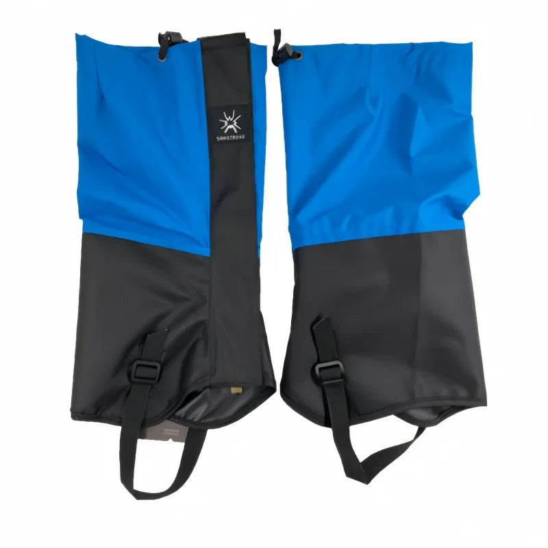 1 Pair Outdoor Skiing Camping Hiking Climbing Waterproof High Tube Snow Legging Gaiters Windproof Trekking Desert Boots Covers