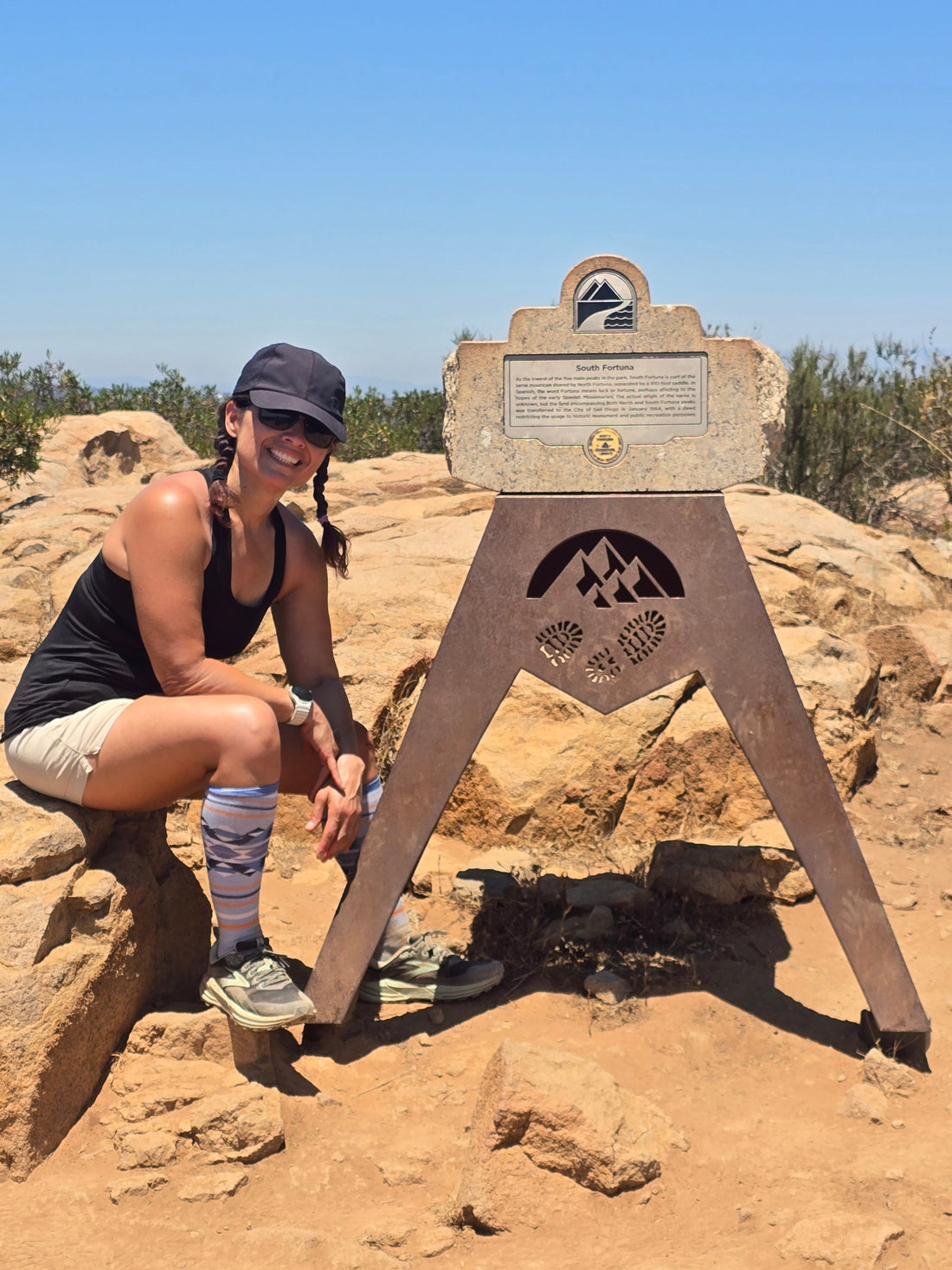 San Diego 5 Peak Challenge in Heat