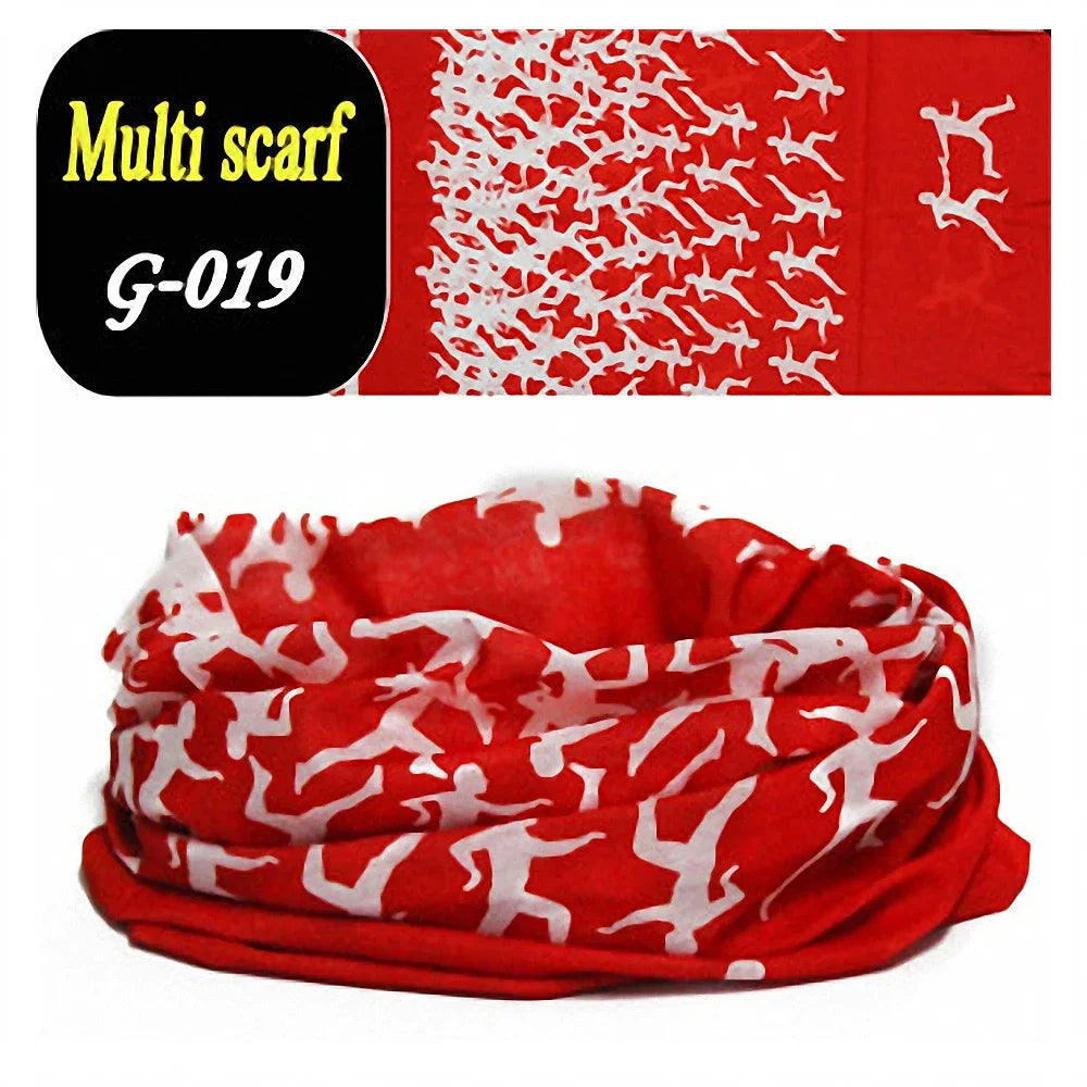 Fashion Men Women Head Face Neck Sunshade Collar Gaiter Tube Bandana Scarf Sports Headwear Scarf Dustproof Outdoor Fishing