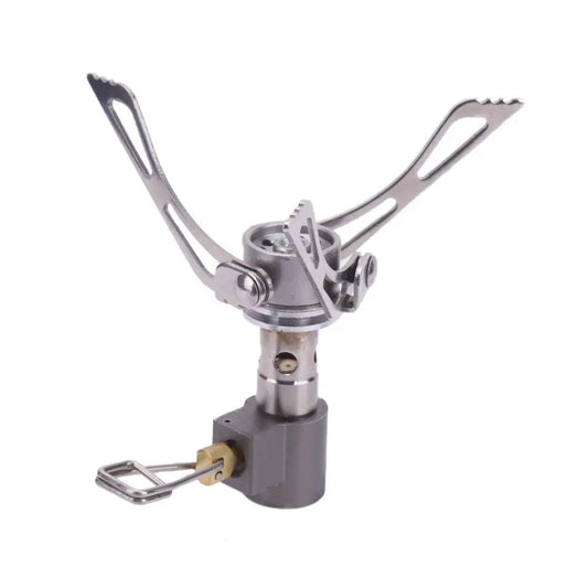 Mini Portable Camping Gas Stove – 3000W Foldable Stainless Steel Pocket Burner for Outdoor Cooking & Survival | Hike This Supply