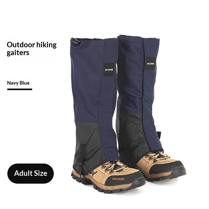Heavy Duty Leg Gaiters for Hiking, Snowshoeing & Hunting - Waterproof Protection