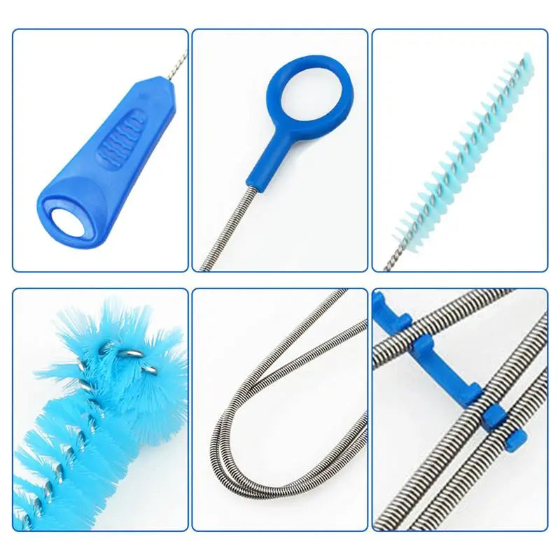 Water Hydration Bladder Cleaning Brush Kit Plastic Outdoor Drinking Water Bag Cleaner Camp Hiking Cooking Supplies