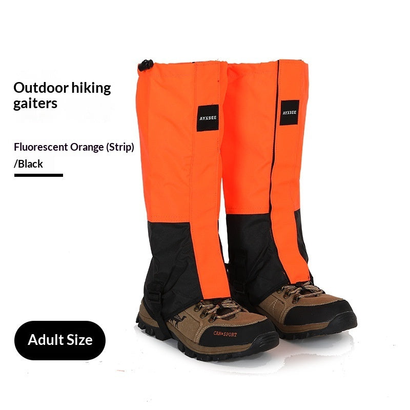 Heavy Duty Leg Gaiters for Hiking, Snowshoeing & Hunting - Waterproof Protection