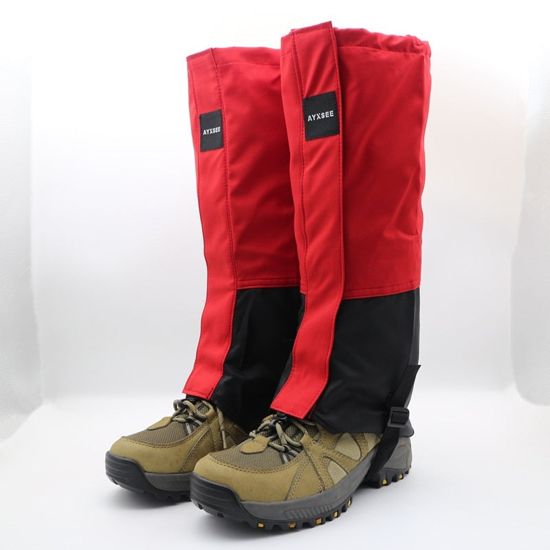 Heavy Duty Leg Gaiters for Hiking, Snowshoeing & Hunting - Waterproof Protection