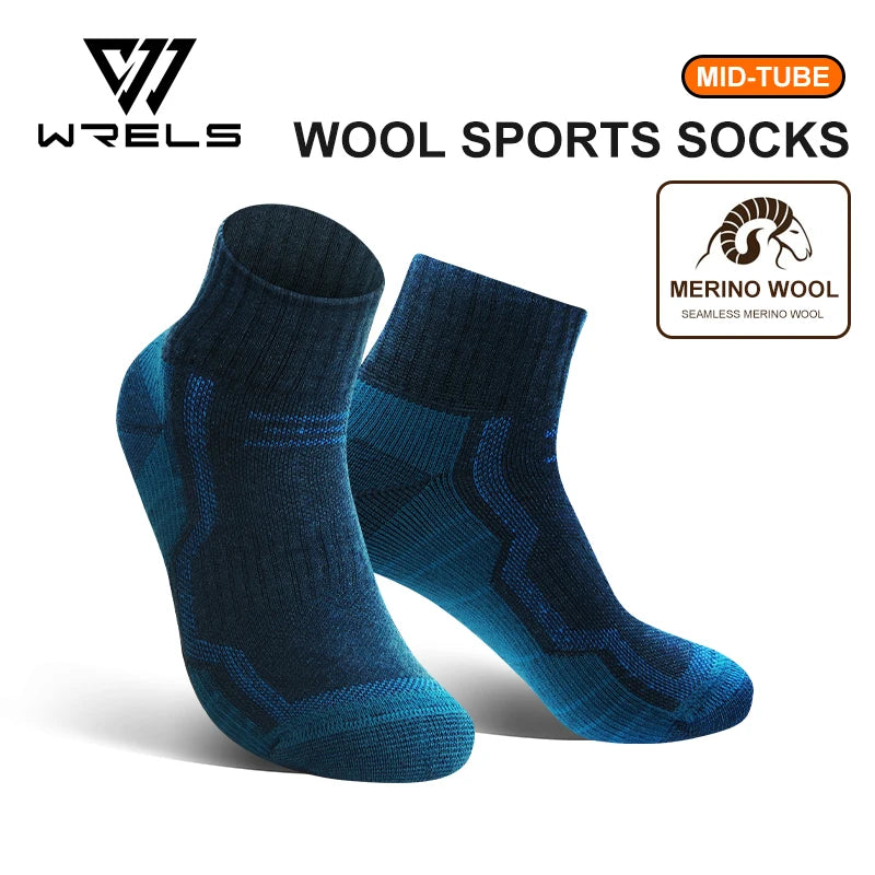 Merino Wool Thermal Socks Winter Warm Ski Hiking Snowboarding Climbing Compression Sports Socks Thick Merino Wool Socks