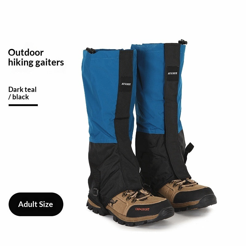 Heavy Duty Leg Gaiters for Hiking, Snowshoeing & Hunting - Waterproof Protection