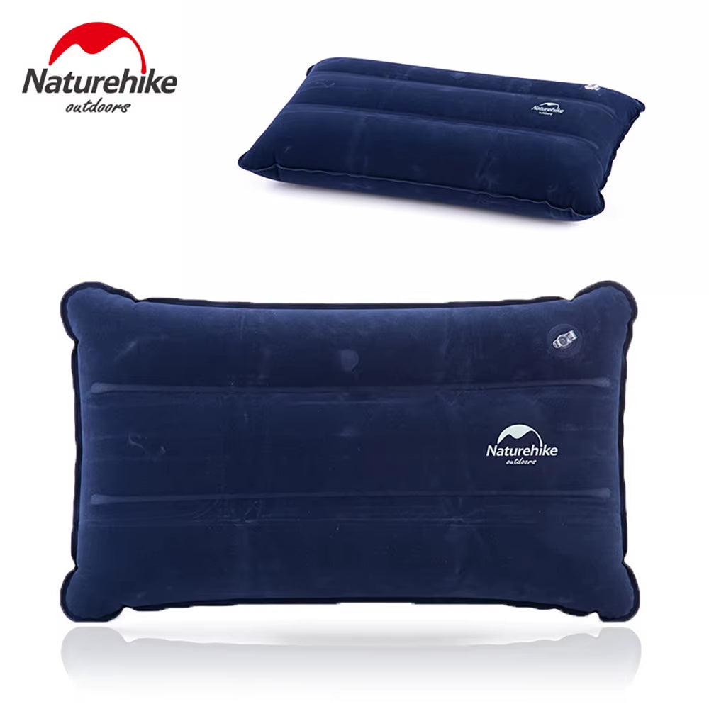 Inflatable Pillow Ultralight Camping Sleeping Air Pillow for Travel Outdoor Hiking Flight Foldable Portable Pillow