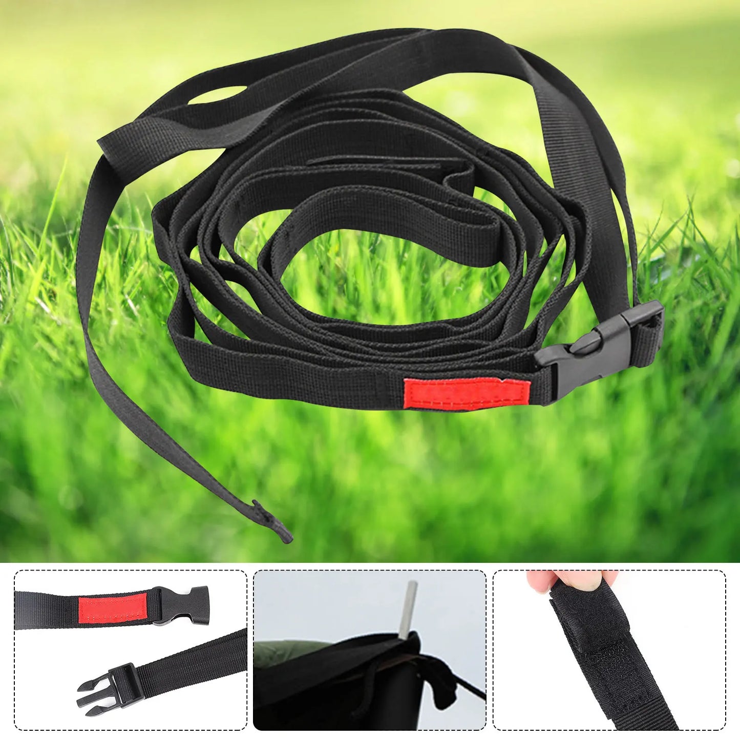 6.5ft Camping Lanyard Strap – Heavy-Duty Hanging Rope for Lanterns, Utensils, Gear & Outdoor Storage (400lb Capacity) | Hike This Supply