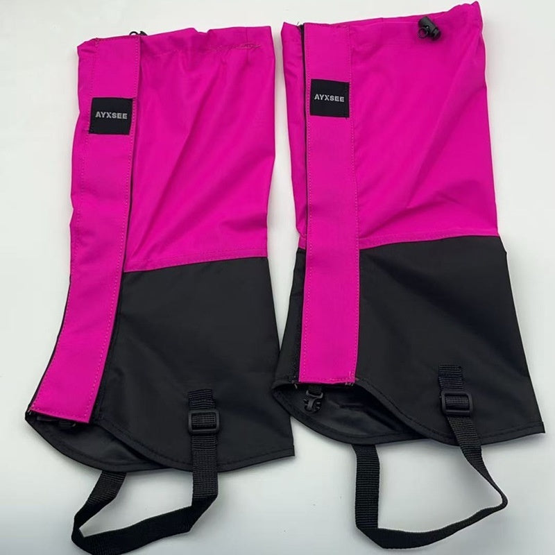 Heavy Duty Leg Gaiters for Hiking, Snowshoeing & Hunting - Waterproof Protection