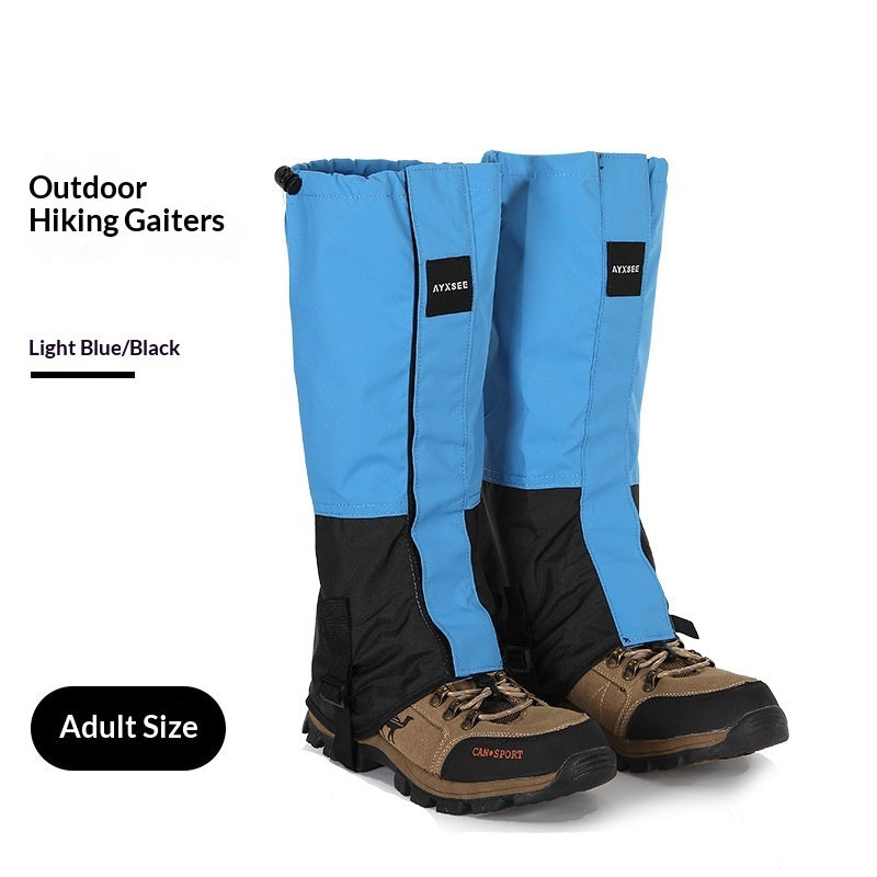 Heavy Duty Leg Gaiters for Hiking, Snowshoeing & Hunting - Waterproof Protection