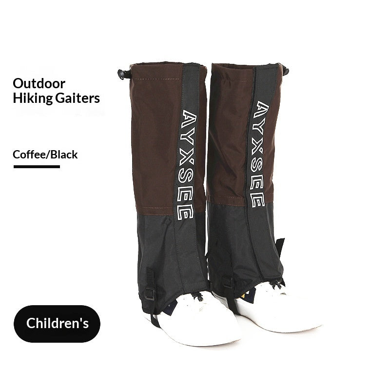 Heavy Duty Leg Gaiters for Hiking, Snowshoeing & Hunting - Waterproof Protection
