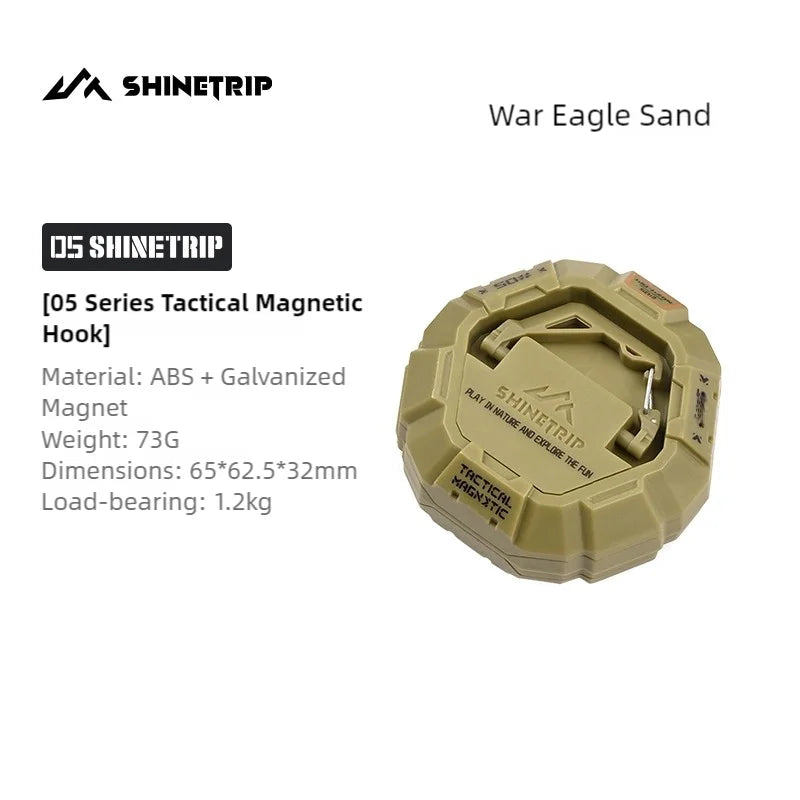 05 Series Tactical Double-Sided Magnetic Hook Multi-Functional Magnetic Suction Tent Outdoor Buckle
