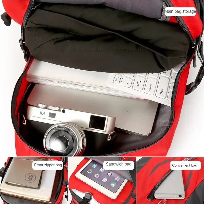 Lightweight Foldable Backpack Men Women Waterproof Packable Backpack Outdoor Travel Hiking Cycling Daypack Camping Shoulders Bag