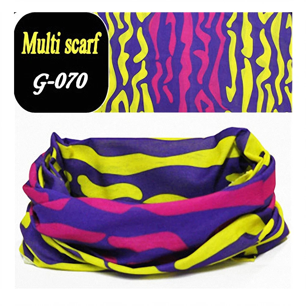 Fashion Men Women Head Face Neck Sunshade Collar Gaiter Tube Bandana Scarf Sports Headwear Scarf Dustproof Outdoor Fishing