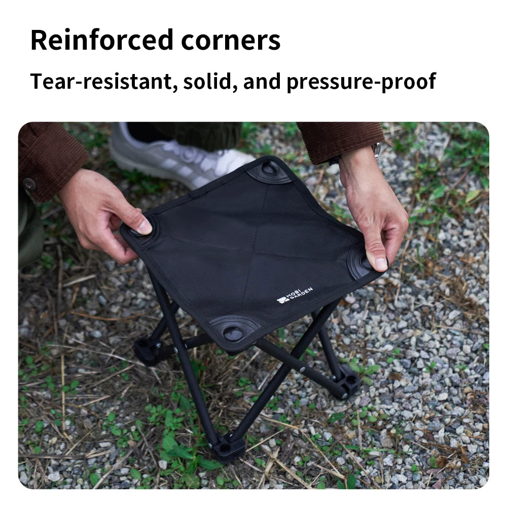 Lightweight Outdoor Camping Chair Aluminium Folding Fishing Stool Collapsible Camping Seats Hiking Stool