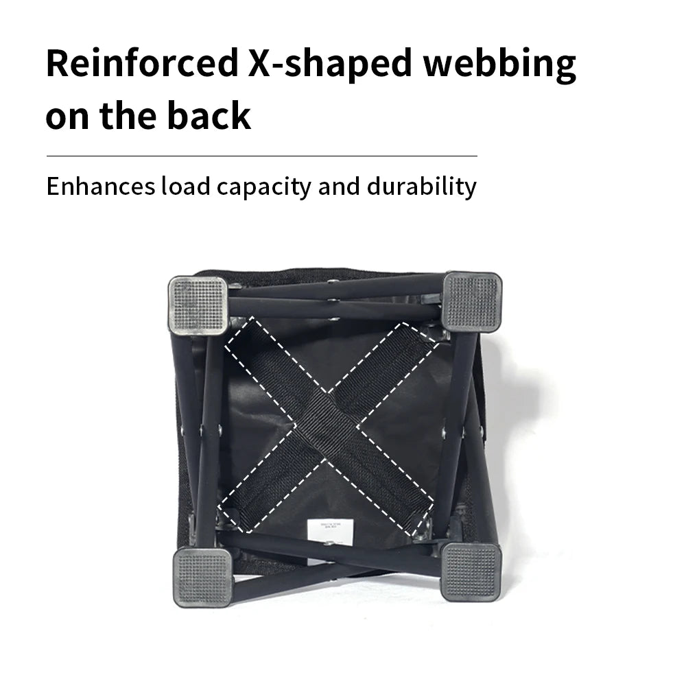 Lightweight Outdoor Camping Chair Aluminium Folding Fishing Stool Collapsible Camping Seats Hiking Stool