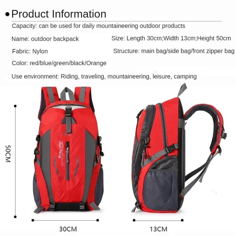 Lightweight Foldable Backpack Men Women Waterproof Packable Backpack Outdoor Travel Hiking Cycling Daypack Camping Shoulders Bag