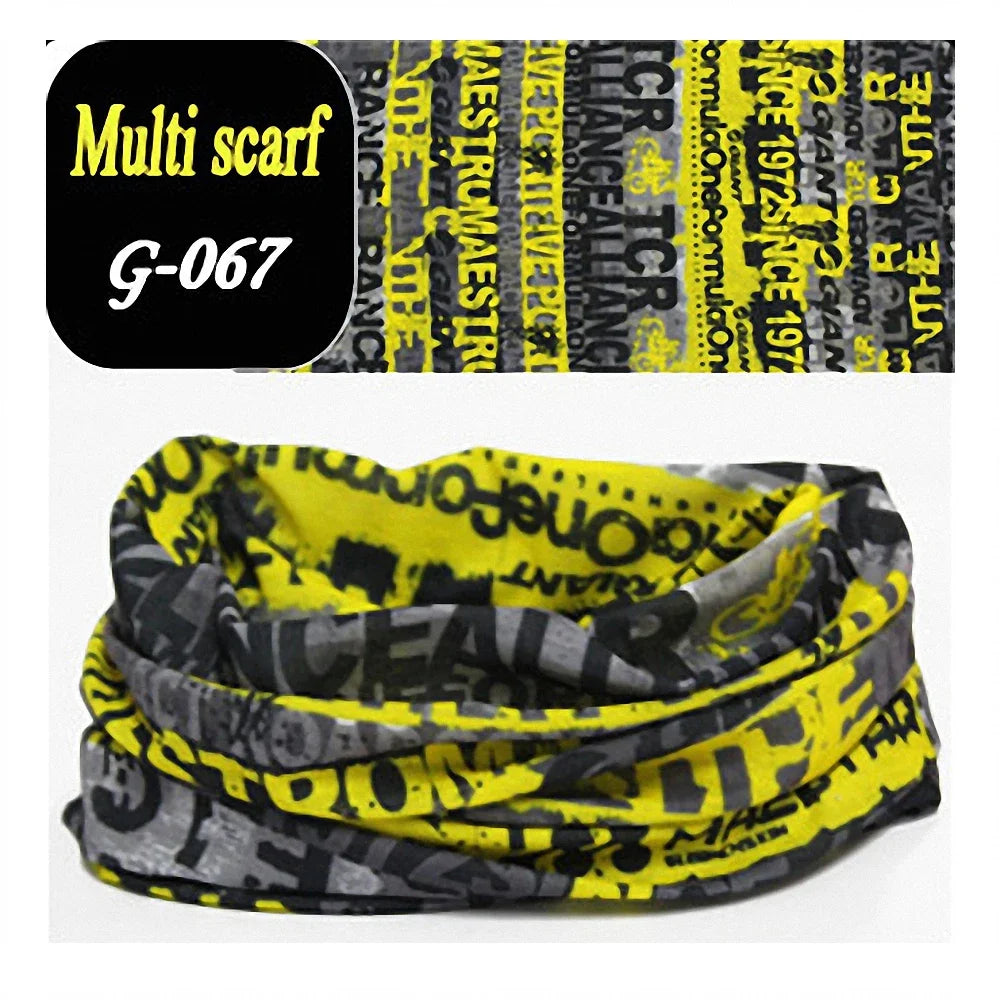 Fashion Men Women Head Face Neck Sunshade Collar Gaiter Tube Bandana Scarf Sports Headwear Scarf Dustproof Outdoor Fishing