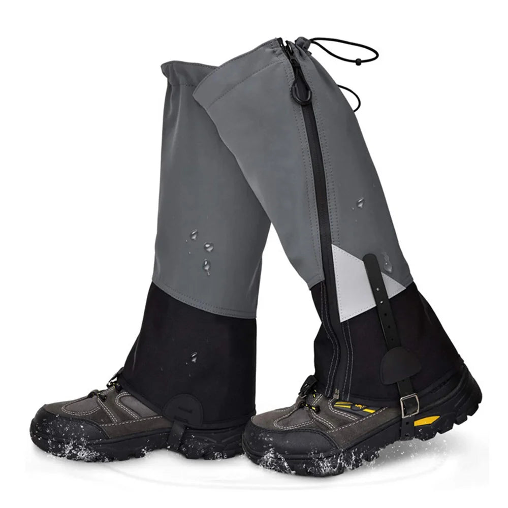 Outdoor Travel Leg Warmers Hiking Leg Gaiter Waterproof Legging Shoes Hunt Climbing Camping Tourist Snow Foot Cover Protection