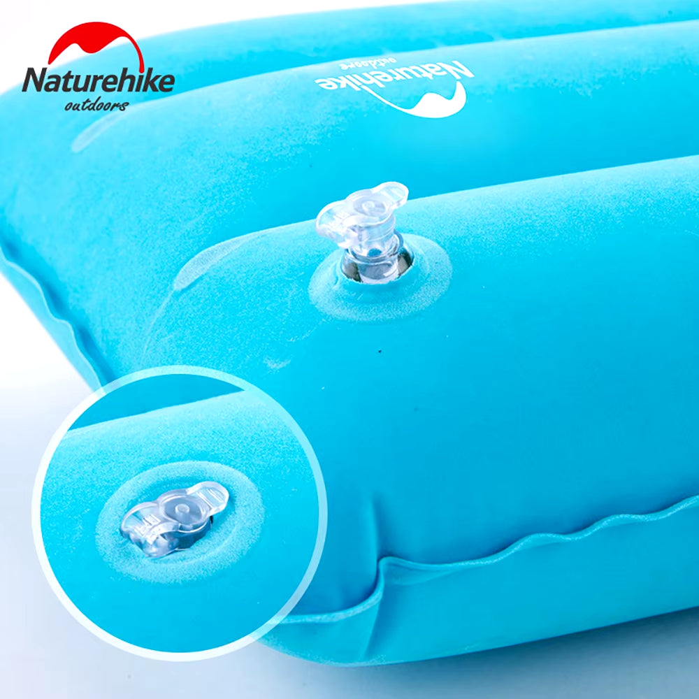Inflatable Pillow Ultralight Camping Sleeping Air Pillow for Travel Outdoor Hiking Flight Foldable Portable Pillow