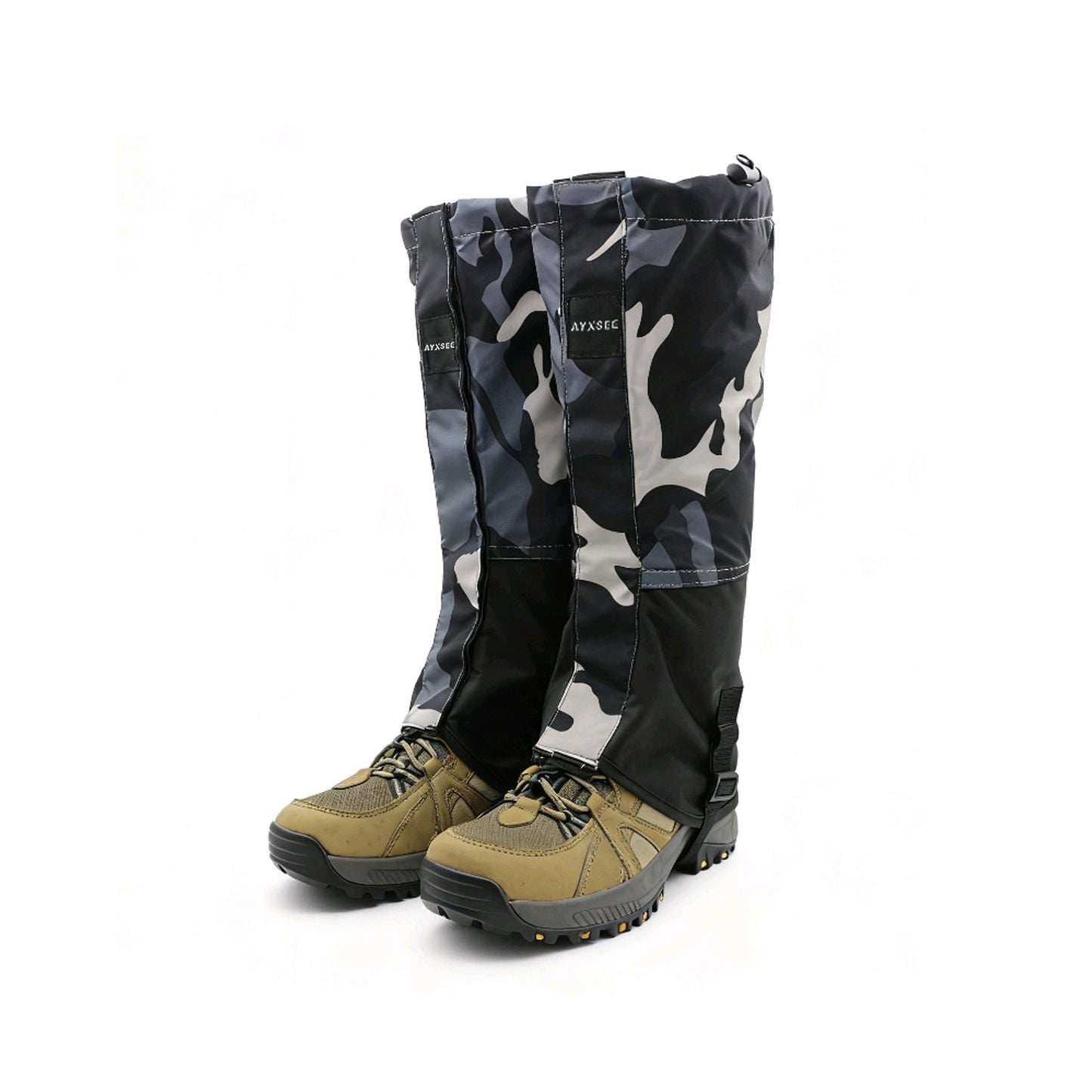 Heavy Duty Leg Gaiters for Hiking, Snowshoeing & Hunting - Waterproof Protection