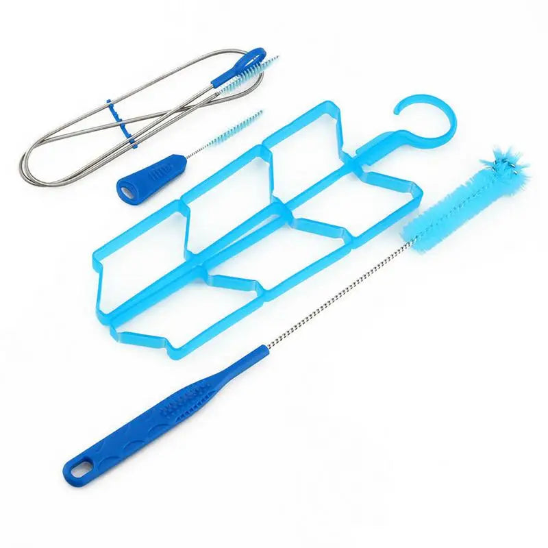 Water Hydration Bladder Cleaning Brush Kit Plastic Outdoor Drinking Water Bag Cleaner Camp Hiking Cooking Supplies