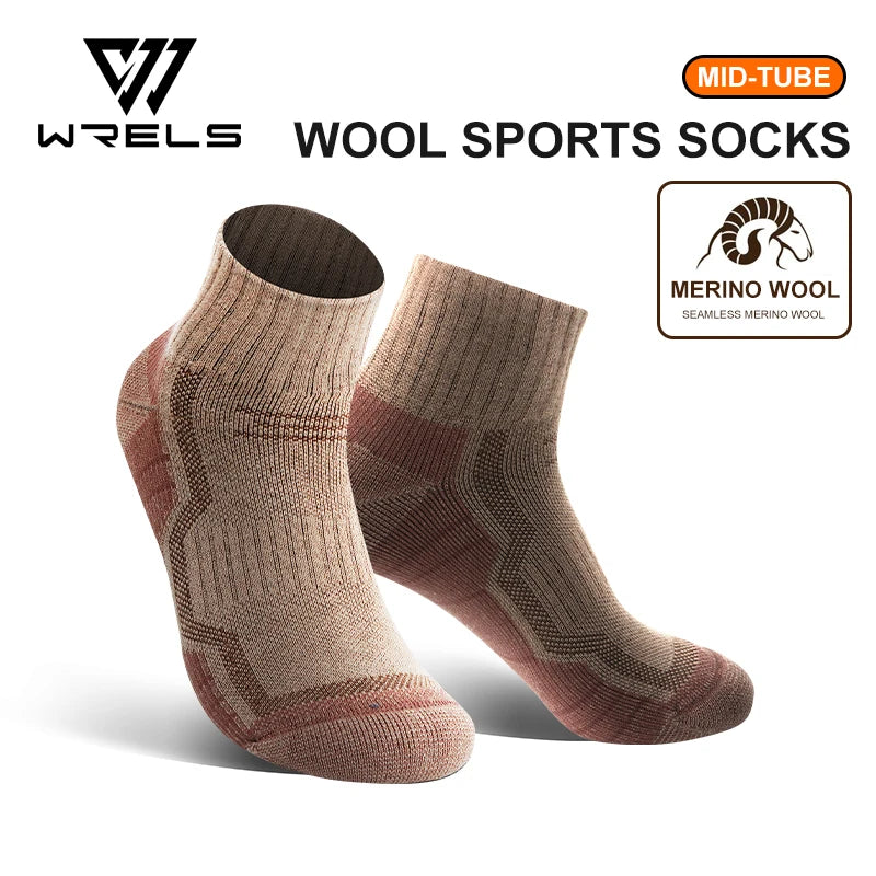 Merino Wool Thermal Socks Winter Warm Ski Hiking Snowboarding Climbing Compression Sports Socks Thick Merino Wool Socks