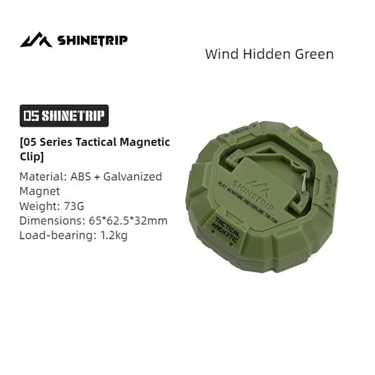 05 Series Tactical Double-Sided Magnetic Hook Multi-Functional Magnetic Suction Tent Outdoor Buckle