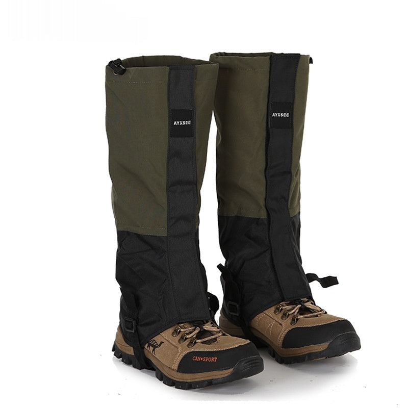 Heavy Duty Leg Gaiters for Hiking, Snowshoeing & Hunting - Waterproof Protection