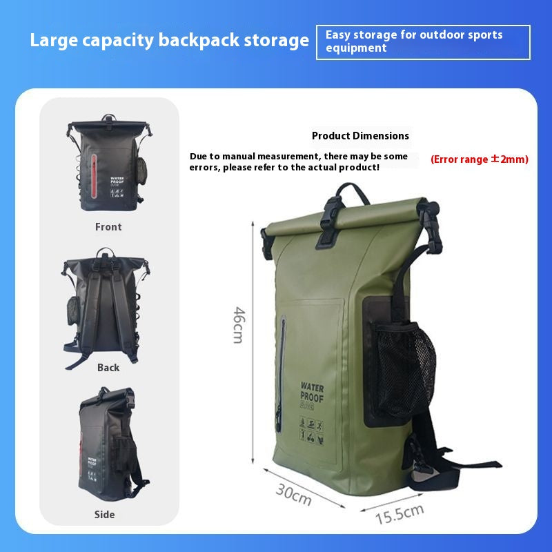 25L Technical Dry Bag – Ultralight 500D PVC Waterproof Backpack