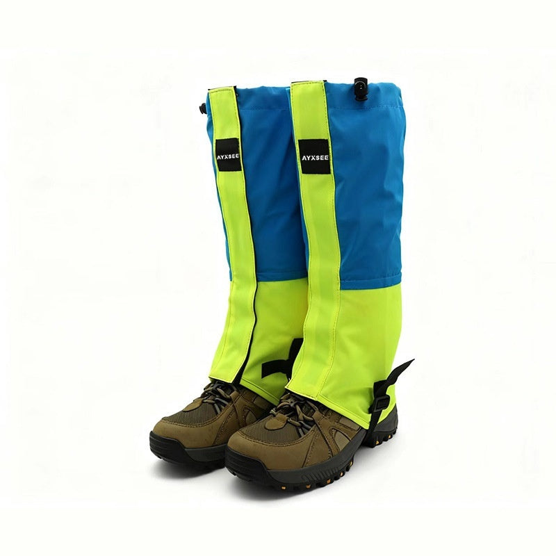 Heavy Duty Leg Gaiters for Hiking, Snowshoeing & Hunting - Waterproof Protection