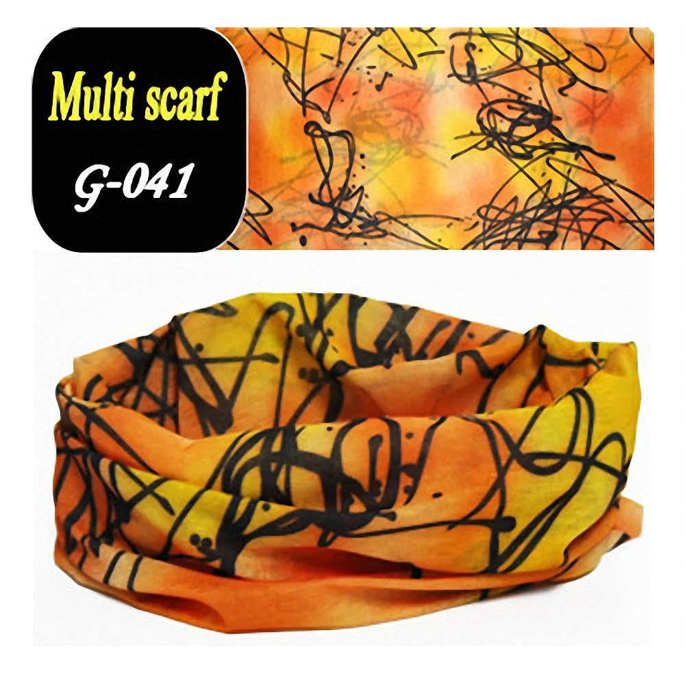 Fashion Men Women Head Face Neck Sunshade Collar Gaiter Tube Bandana Scarf Sports Headwear Scarf Dustproof Outdoor Fishing