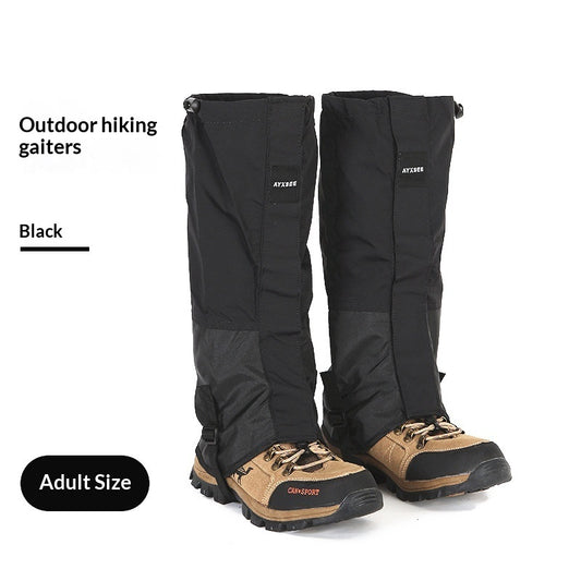 Heavy Duty Leg Gaiters for Hiking, Snowshoeing & Hunting - Waterproof Protection